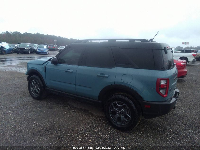 2022 FORD BRONCO SPORT BADLANDS VIN: 3FMCR9D97NRD27353