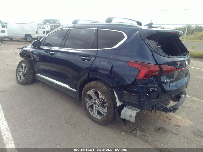 2022 HYUNDAI SANTA FE SEL VIN: 5NMS24AJ5NH461896