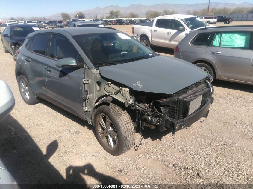 2022 HYUNDAI KONA SEL VIN: KM8K62AB4NU859218