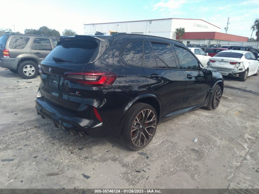 2022 BMW X5 M VIN: 5YMJU0C00N9J47997