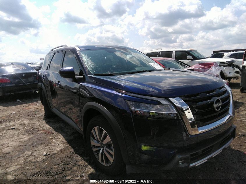 2022 NISSAN PATHFINDER SL VIN: 5N1DR3CA8NC240654