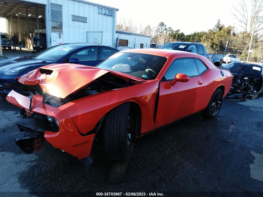 2022 DODGE CHALLENGER GT VIN: 2C3CDZJG0NH108689