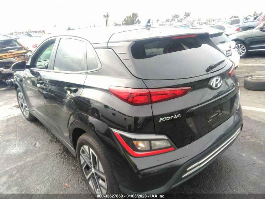 2023 HYUNDAI KONA ELECTRIC SEL VIN: KM8K33AG5PU160614
