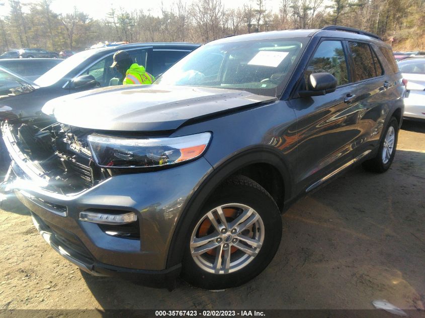 2021 FORD EXPLORER XLT VIN: 1FMSK8DH7MGA90161