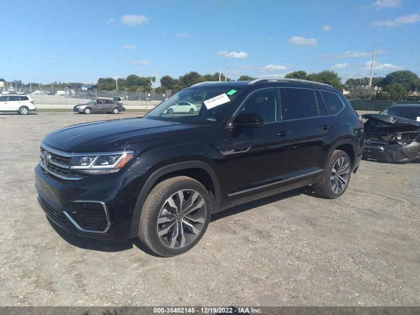 2022 VOLKSWAGEN ATLAS 3.6L V6 SEL PREMIUM VIN: 1V2FR2CA2NC514615