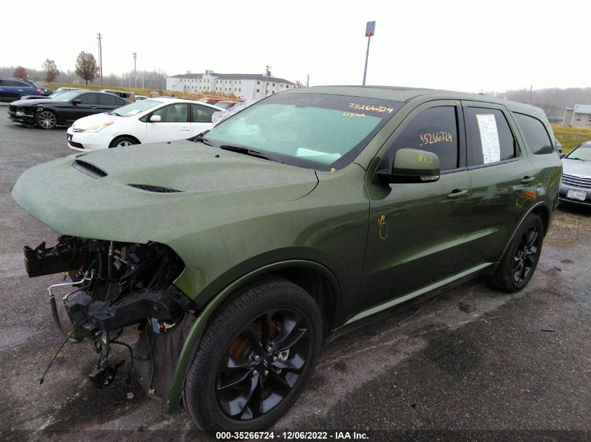 2021 DODGE DURANGO GT PLUS VIN: 1C4RDHDG7MC626988