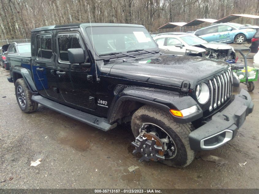 2022 JEEP GLADIATOR OVERLAND VIN: 1C6HJTFG5NL106611
