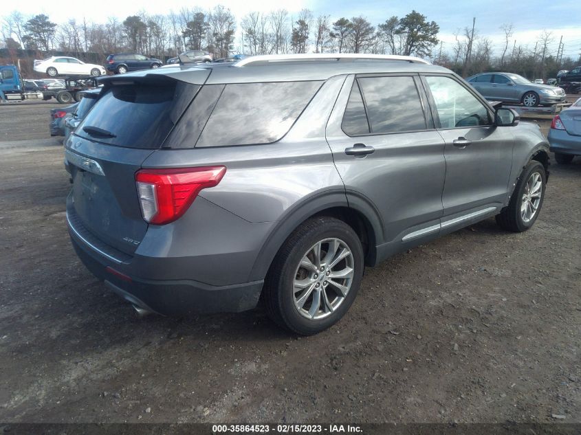 2022 FORD EXPLORER LIMITED VIN: 1FMSK8FH4NGA22463