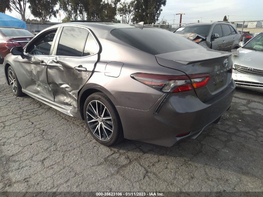 2022 TOYOTA CAMRY SE VIN: 4T1T11AK5NU049044