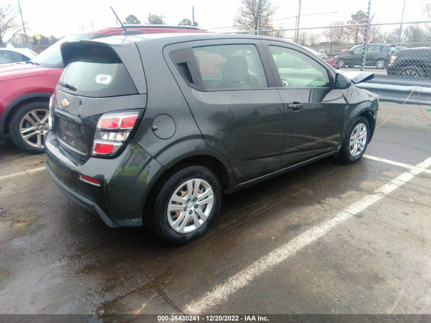 2020 CHEVROLET SONIC LT VIN: 1G1JG6SB2L4131311