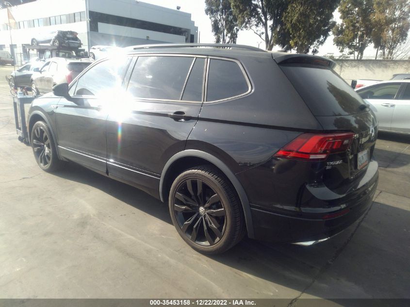 2021 VOLKSWAGEN TIGUAN SE/SE R-LINE BLACK/SEL VIN: 3VV2B7AX4MM107113