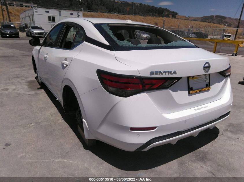 2021 NISSAN SENTRA SV VIN: 3N1AB8CV9MY254714