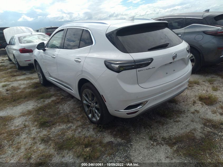 2021 BUICK ENVISION AVENIR VIN: LRBFZRR4XMD110822
