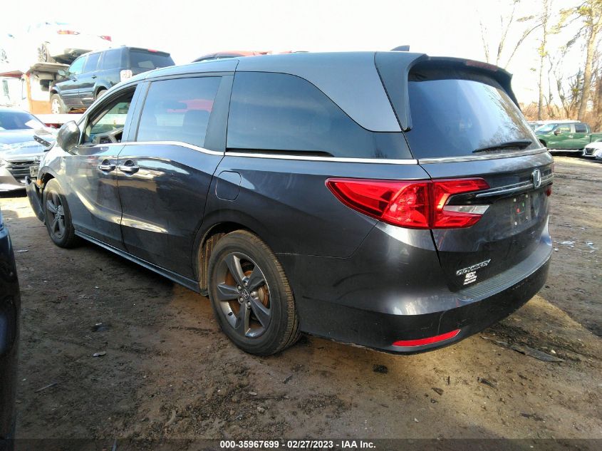 2022 HONDA ODYSSEY EX VIN: 5FNRL6H5XNB024008