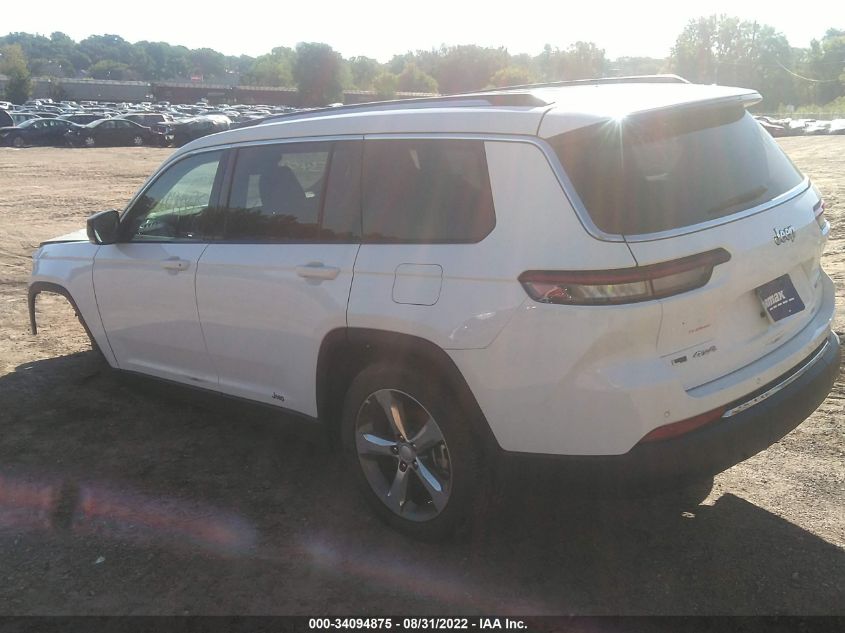 2021 JEEP GRAND CHEROKEE L LIMITED VIN: 1C4RJKBGXM8203088