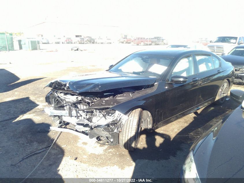 2022 BMW 7 SERIES 740I XDRIVE VIN: WBA7T4C03NCJ51023