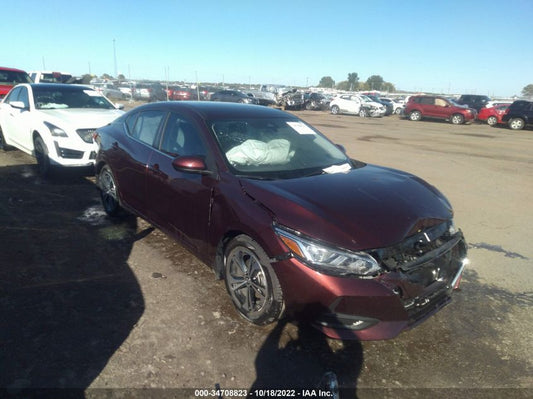 2022 NISSAN SENTRA SV VIN: 3N1AB8CV9NY254245