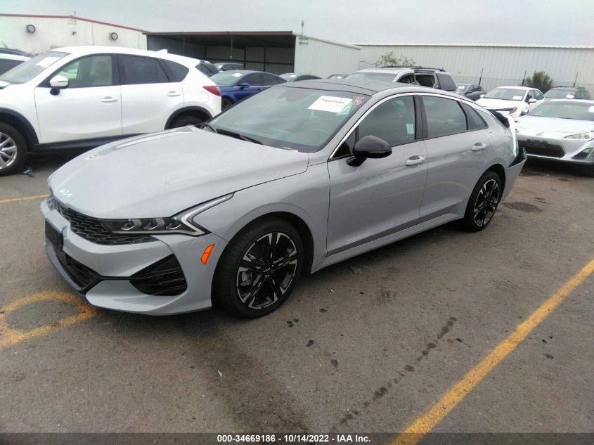 2022 KIA K5 GT-LINE VIN: 5XXG64J25NG104932