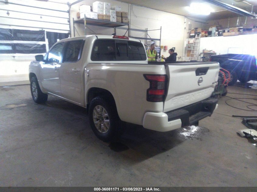 2022 NISSAN FRONTIER SV VIN: 1N6ED1EK8NN647635
