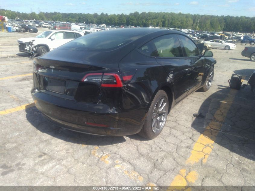 2021 TESLA MODEL 3 STANDARD RANGE PLUS VIN: 5YJ3E1EAXMF041507