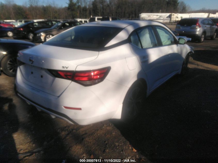 2021 NISSAN SENTRA SV VIN: 3N1AB8CV5MY306095