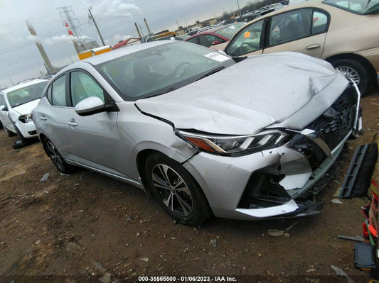 2022 NISSAN SENTRA SV VIN: 3N1AB8CV5NY211425
