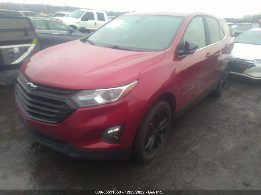 2021 CHEVROLET EQUINOX LT VIN: 3GNAXUEVXML341529