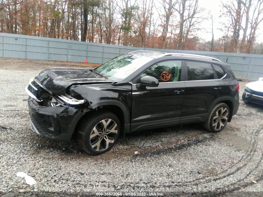 2022 VOLKSWAGEN TAOS SEL VIN: 3VV2X7B23NM052255