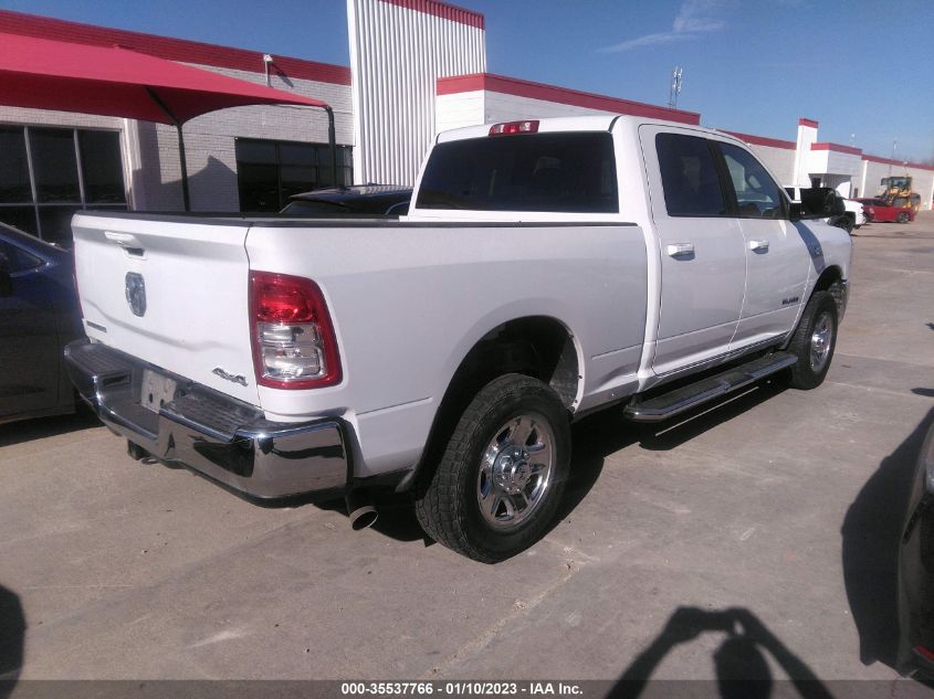 2021 RAM 2500 BIG HORN VIN: 3C6UR5DLXMG554292