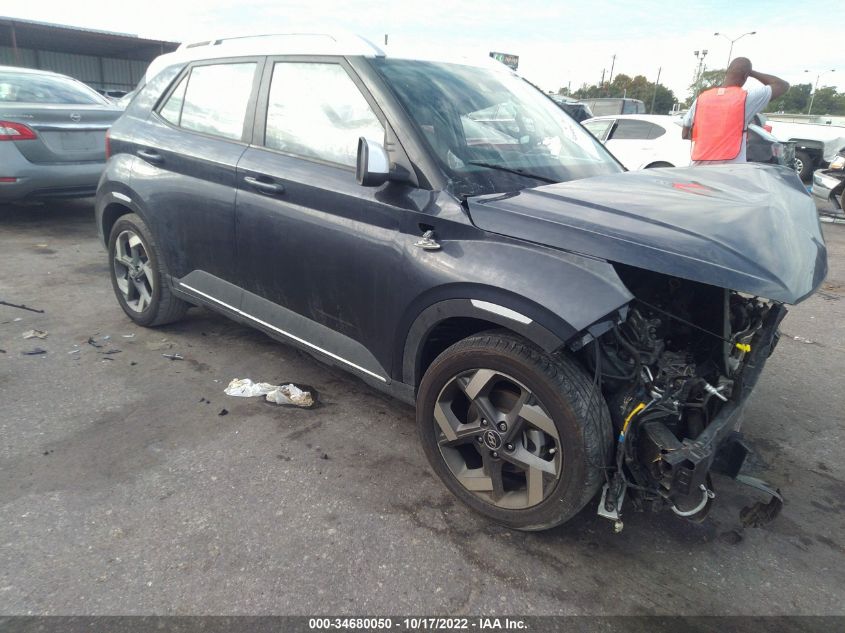 2021 HYUNDAI VENUE DENIM VIN: KMHRC8A37MU129661