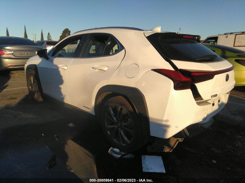 2021 LEXUS UX UX 250H F SPORT VIN: JTHE9JBH6M2039107