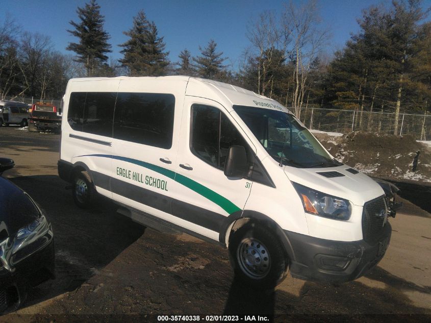 2021 FORD TRANSIT PASSENGER WAGON XL/XLT VIN: 1FBAX9C88MKA77509