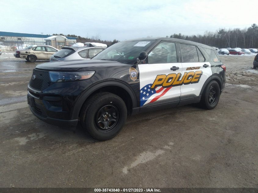 2022 FORD POLICE INTERCEPTOR VIN: 1FM5K8AW5NNA03886
