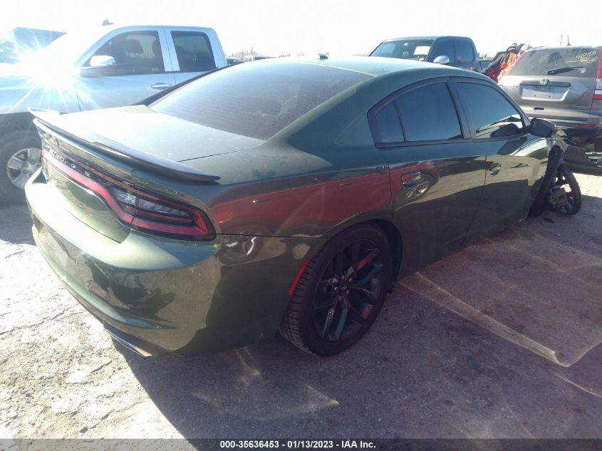2021 DODGE CHARGER SXT VIN: 2C3CDXBG3MH675349