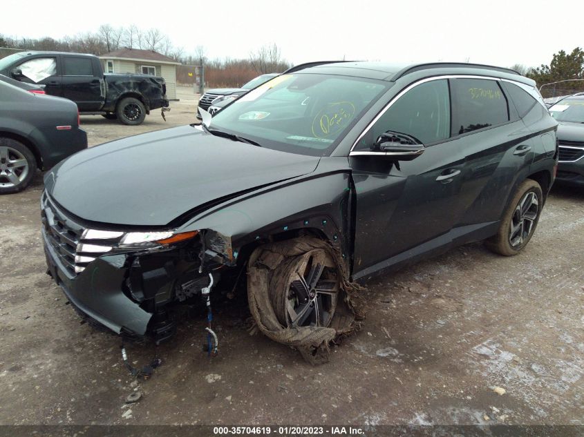 2022 HYUNDAI TUCSON LIMITED VIN: 5NMJECAE4NH104578