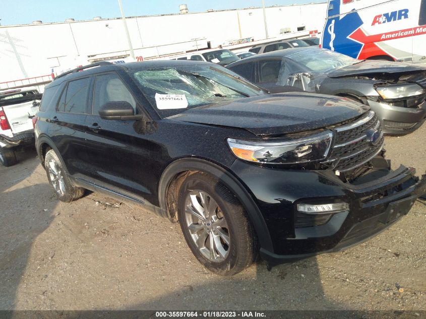 2022 FORD EXPLORER XLT VIN: 1FMSK7DH0NGB17051