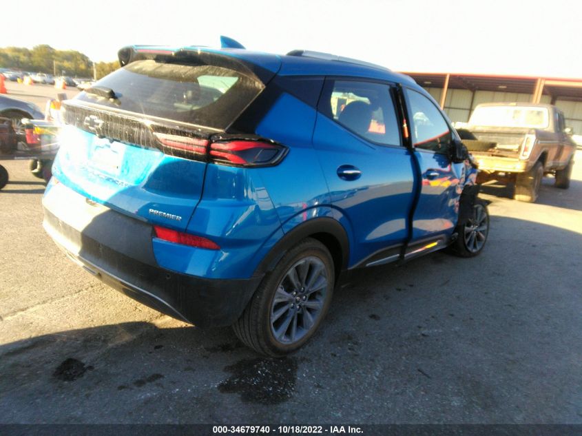 2022 CHEVROLET BOLT EUV PREMIER VIN: 1G1FZ6S04N4129173