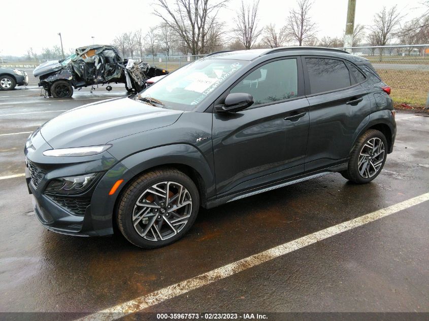 2022 HYUNDAI KONA N LINE VIN: KM8K3CA30NU839247