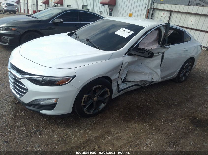 2022 CHEVROLET MALIBU LT VIN: 1G1ZD5ST3NF145899