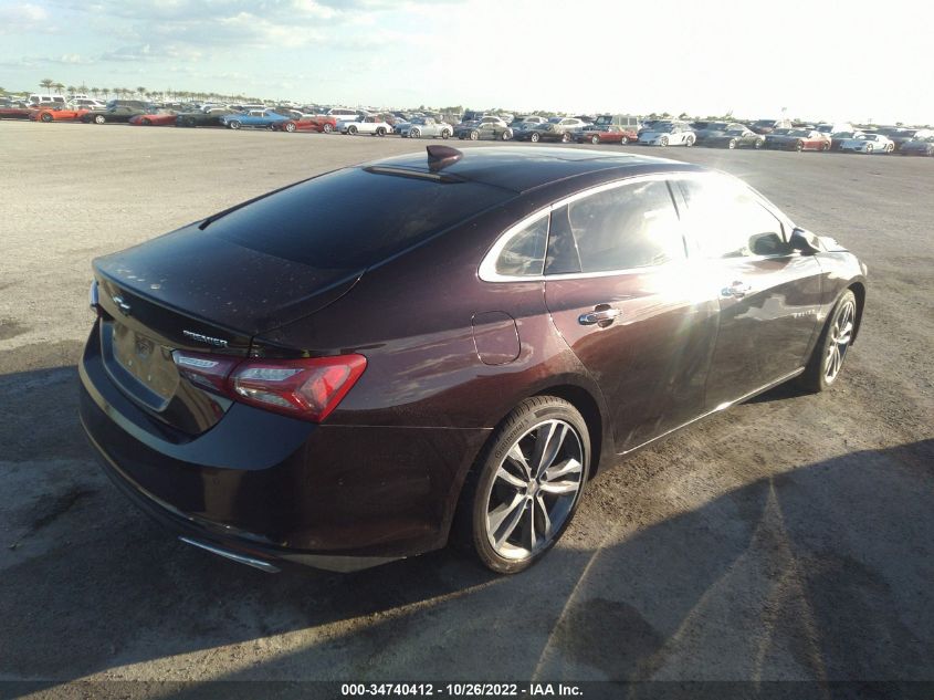 2021 CHEVROLET MALIBU PREMIER VIN: 1G1ZE5SX8MF033274