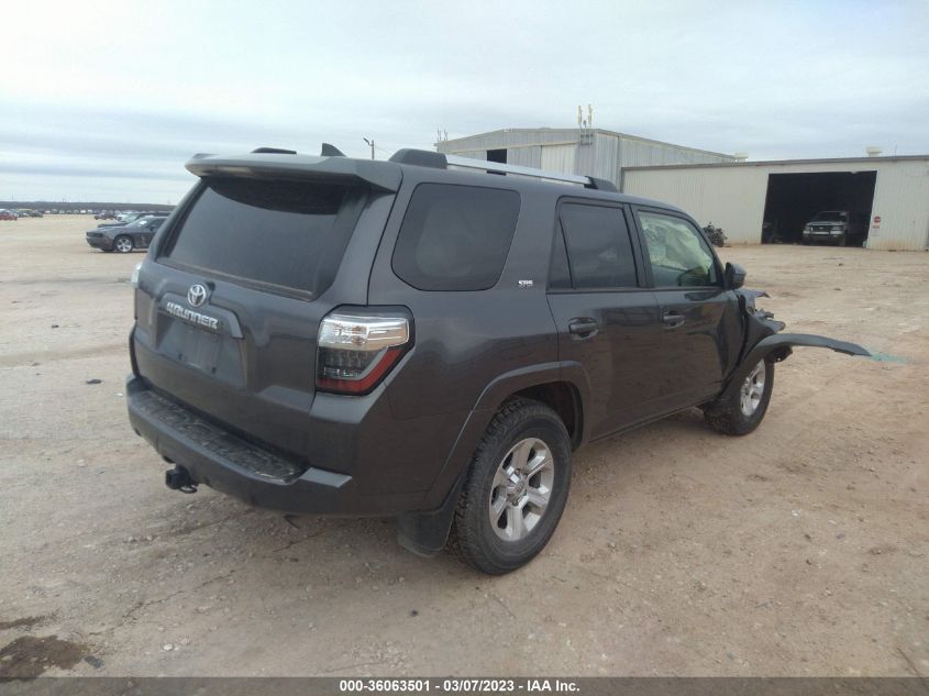 2022 TOYOTA 4RUNNER SR5 VIN: JTEEU5JRXN5251893