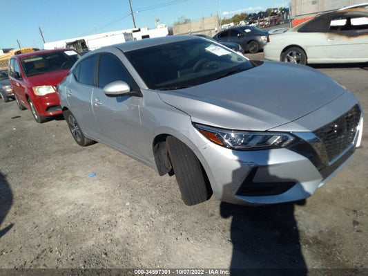 2022 NISSAN SENTRA SV VIN: 3N1AB8CV3NY208507