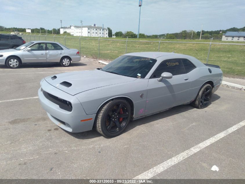 2021 DODGE CHALLENGER SRT HELLCAT REDEYE VIN: 2C3CDZL92MH550970