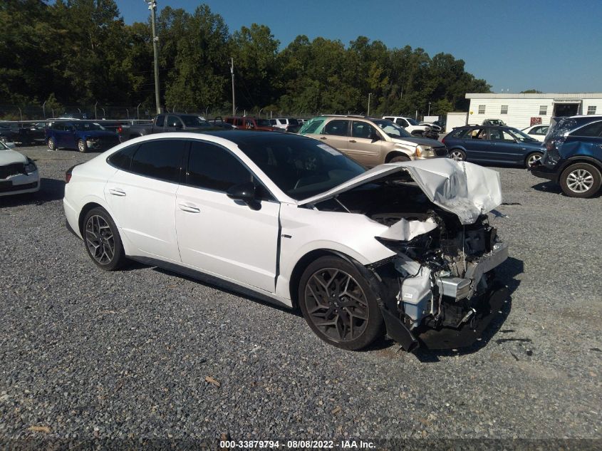 2021 HYUNDAI SONATA N LINE VIN: 5NPEK4JC8MH127782