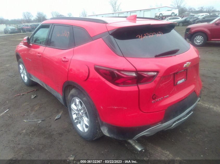 2022 CHEVROLET BLAZER LT VIN: 3GNKBHR41NS232671