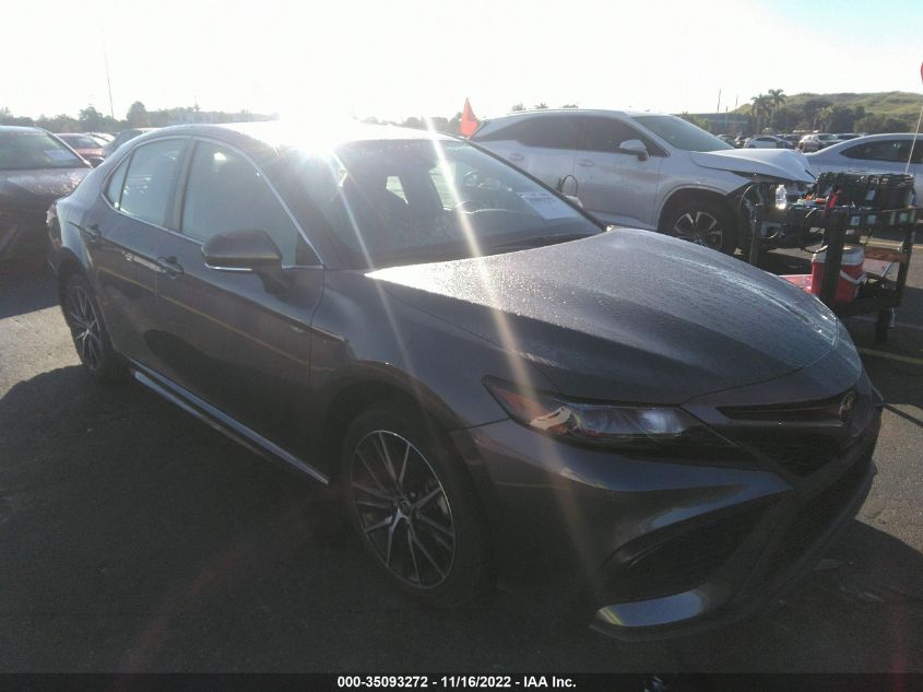 2022 TOYOTA CAMRY SE VIN: 4T1G11AK5NU627516