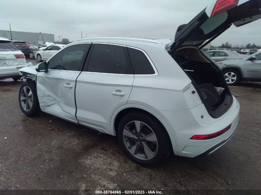 2022 AUDI Q5 PREMIUM PLUS VIN: WA1BBAFY1N2114679