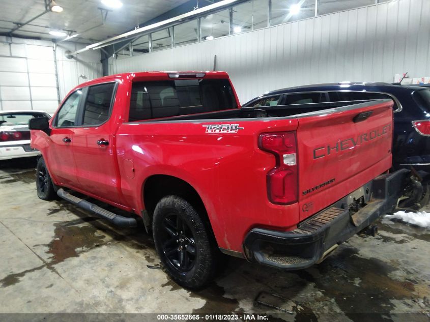 2021 CHEVROLET SILVERADO 1500 LT TRAIL BOSS VIN: 3GCPYFEL9MG153006
