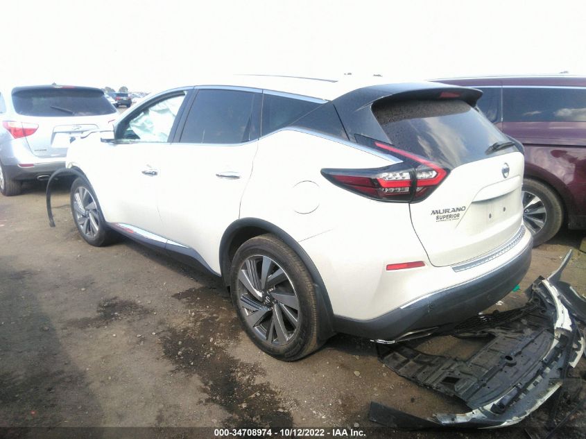 2021 NISSAN MURANO SL VIN: 5N1AZ2CJ0MC117958
