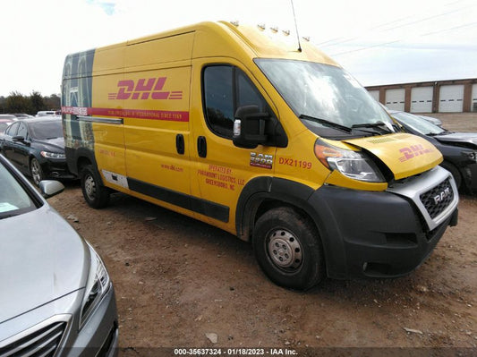 2021 RAM PROMASTER CARGO VAN VIN: 3C6ERVDG7ME509216